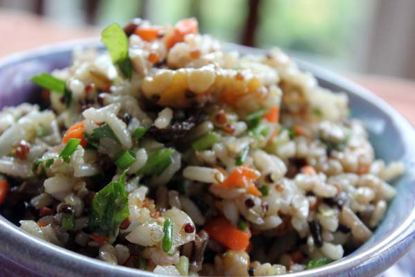Triple Treat Rice Salad